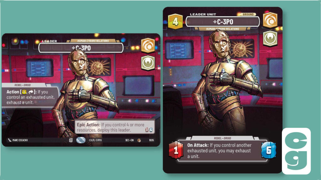 SWU Secrets of Power C-3PO Showcase Card
