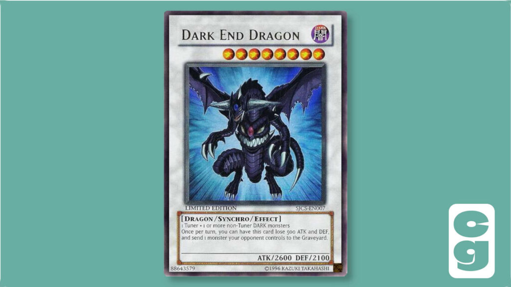 Yu-Gi-Oh Dark End Dragon card
