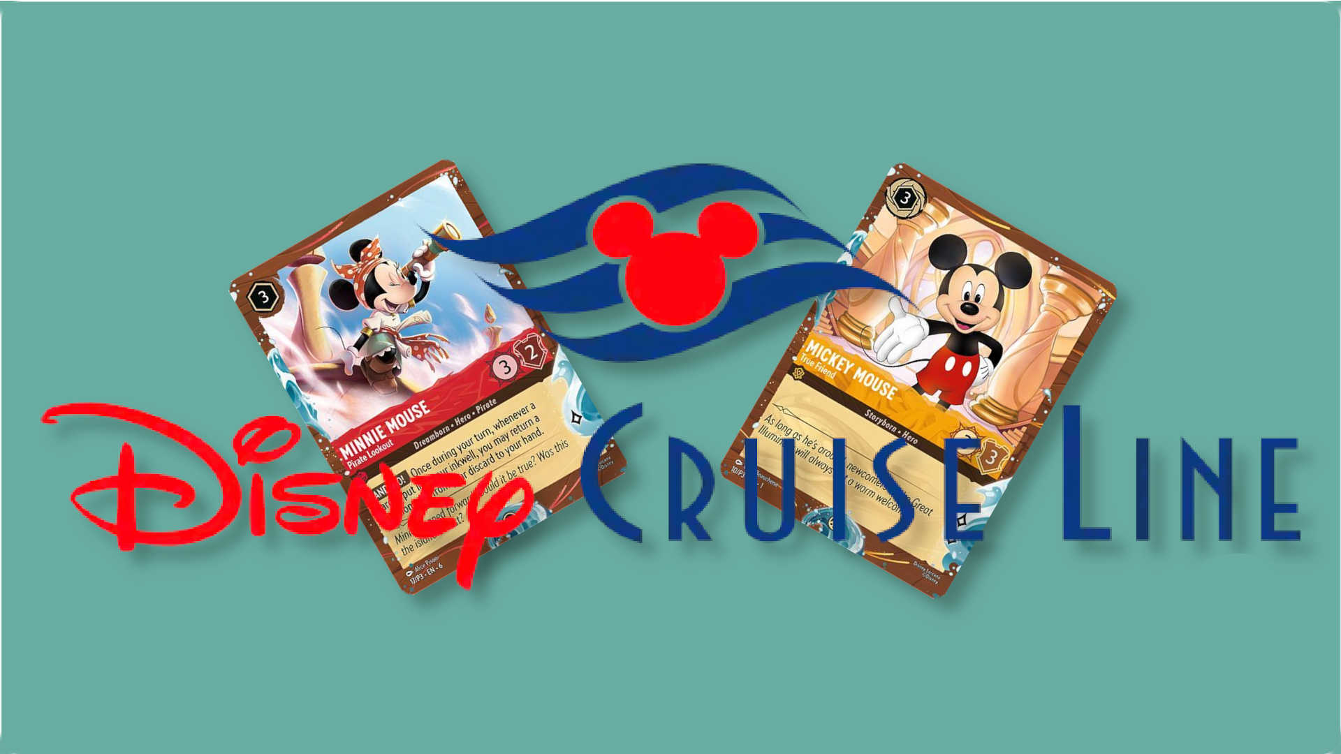 Disney Cruise Line Logo and Cards