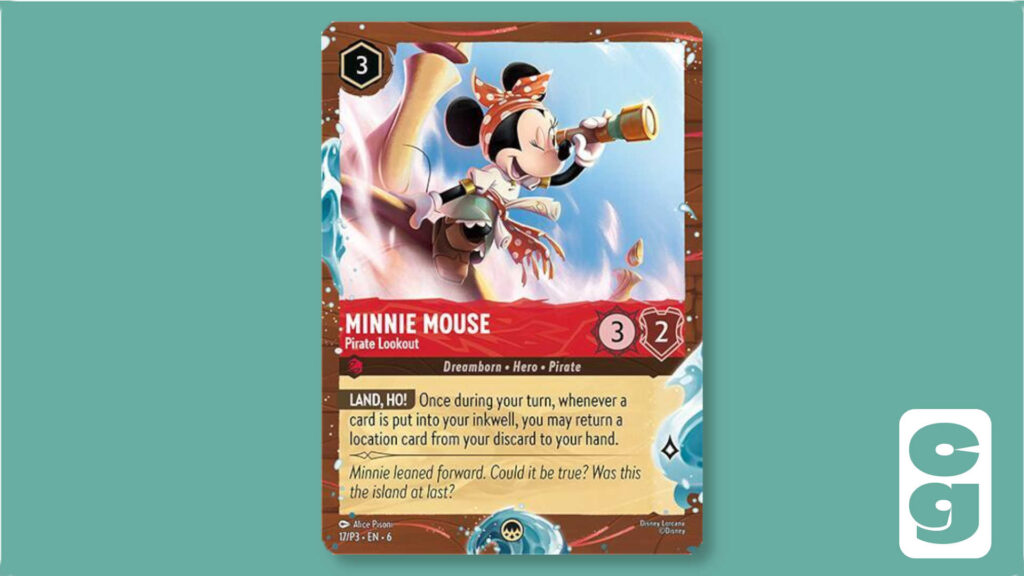 Disney Cruise Minnie Promo Card