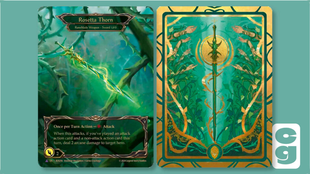 FAB Rosetta Thorn card