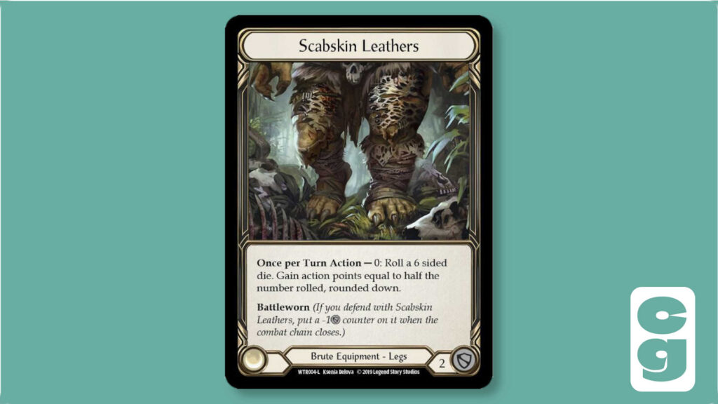 FAB Scabskin Leathers card