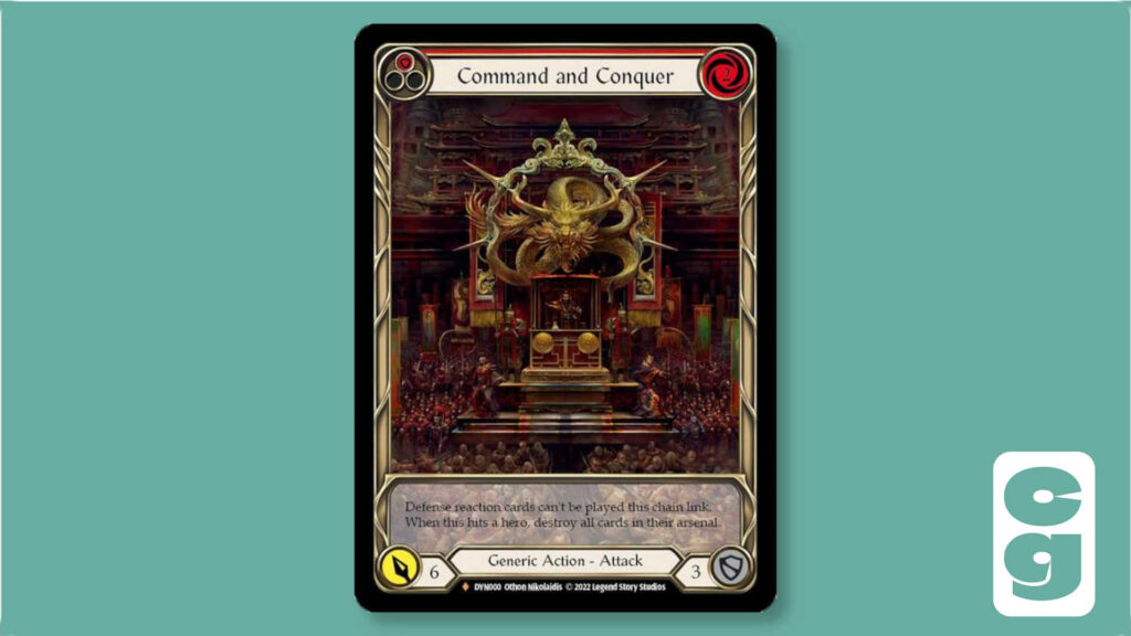 FAB Command and Conquer card