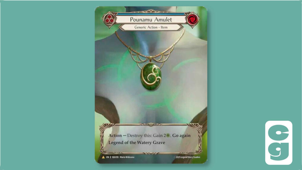 FAB Pounamu Amulet card