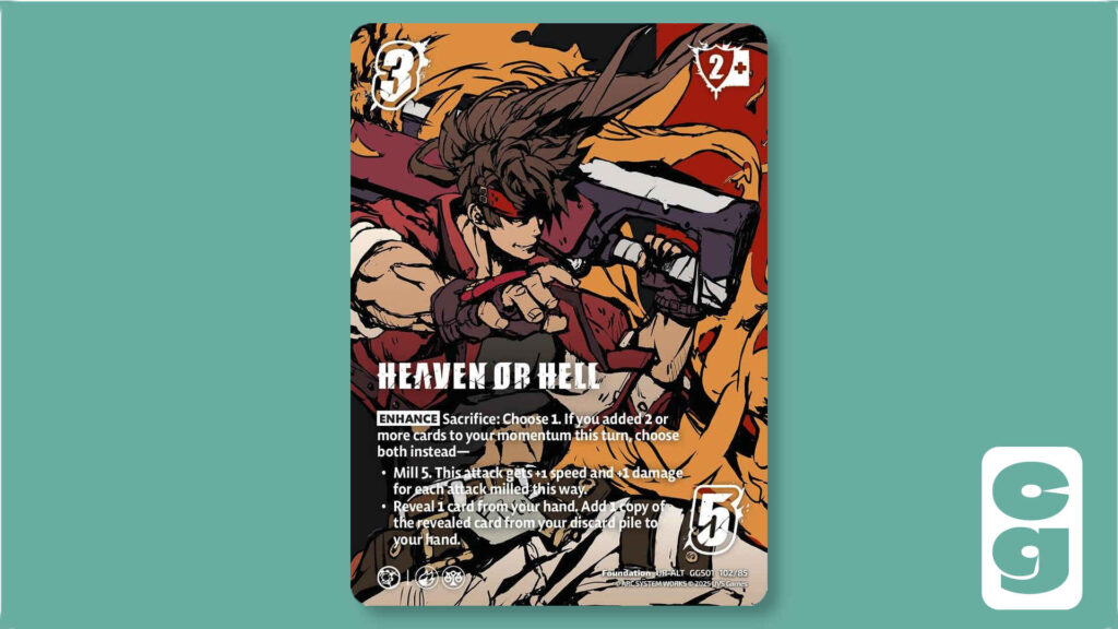 Heaven or Hell UniVersus Card