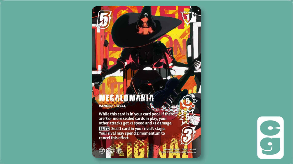 Megalomania UniVersus card