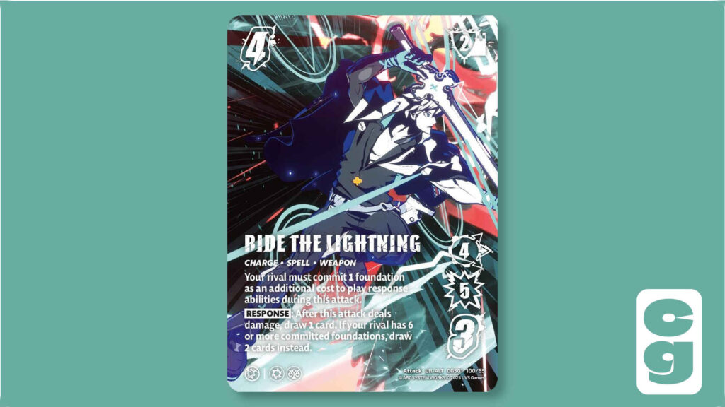Ride the Lightning UniVersus card
