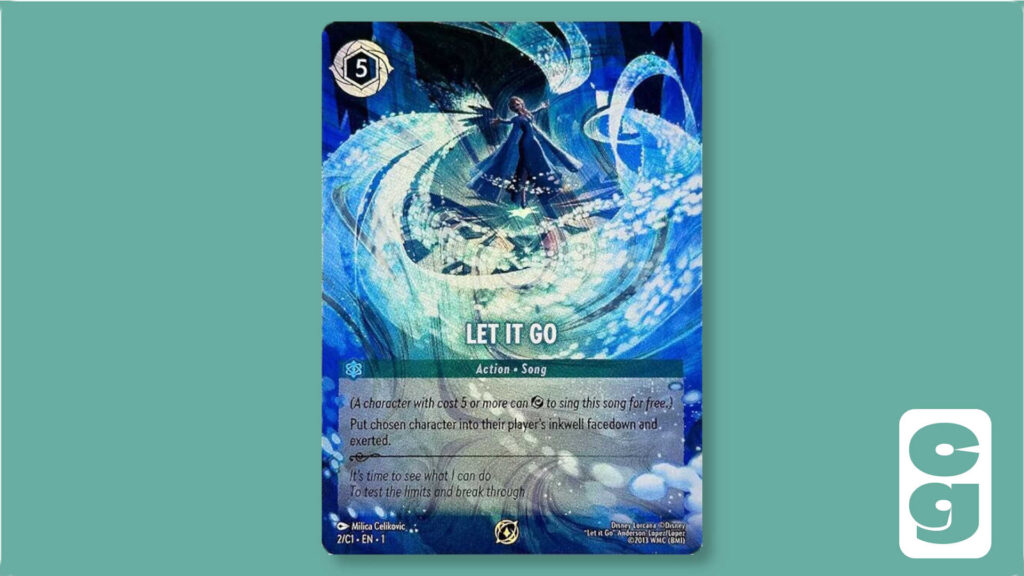 Let it Go Lorcana Promo card