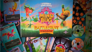 Mindbug Battlefruit Kingdom box and contents