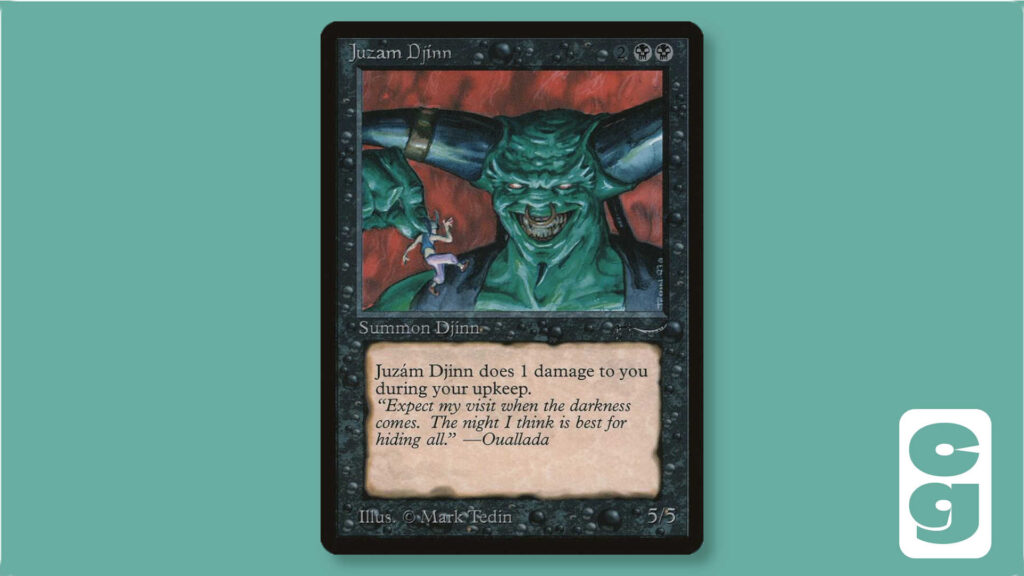 Juzam Djinn MTG card