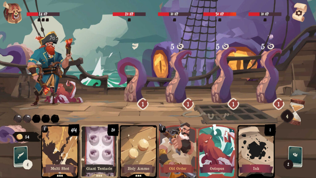 Pirates Outlaws 2 Kraken combat