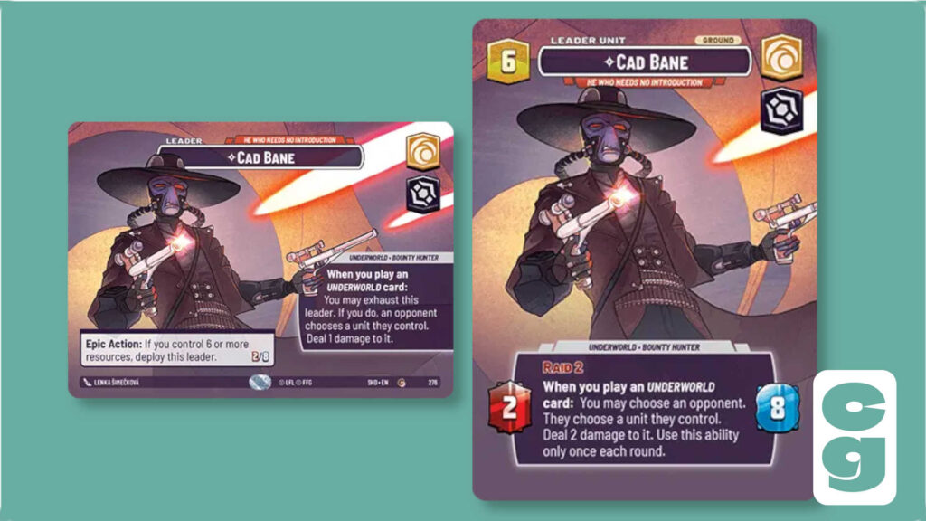 Cad Bane Showcase
