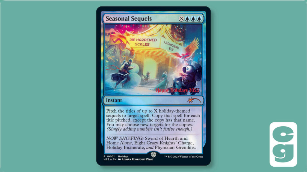 Seasonal Sequels MTG card