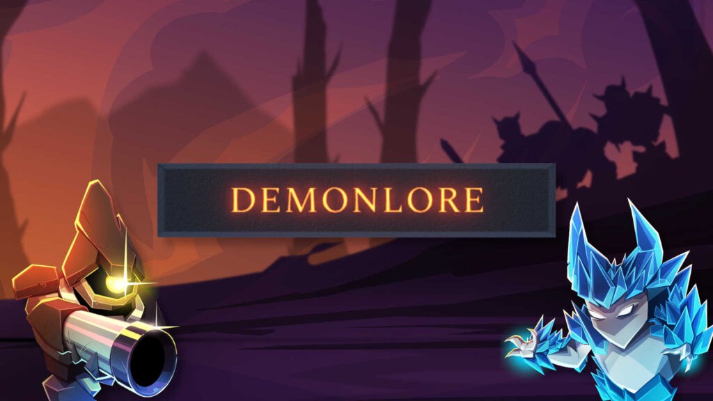Demonlore Logo and Scene