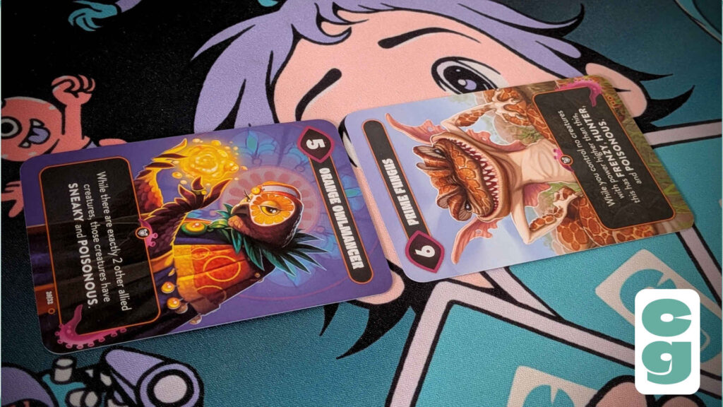 Mindbug Battlefruit Kingdom combat