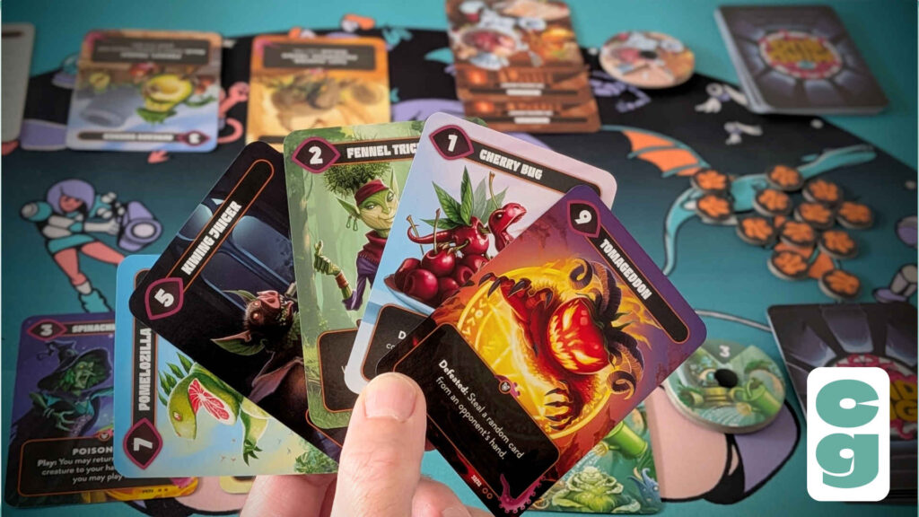 Mindbug Battlefruit Kingdom gameplay