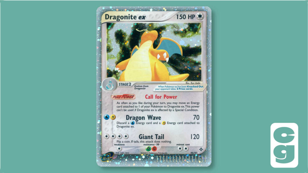 Dragonite ex from Dragon ex
