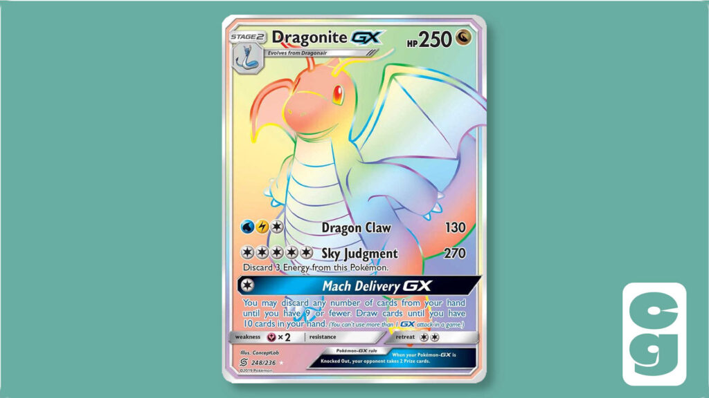Dragonite GX - Unified Minds card