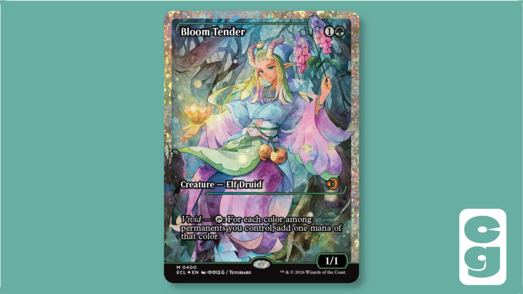 MTG Bloom Tender foil card