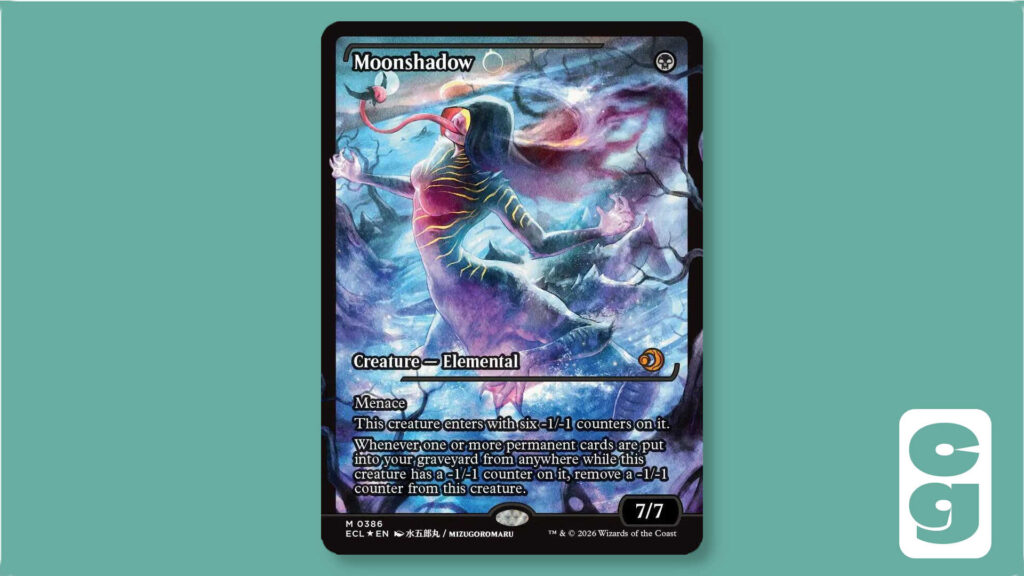 Moonshadow Showcase MTG Card
