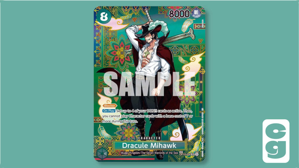 Dracule Mihawk card OP12-030