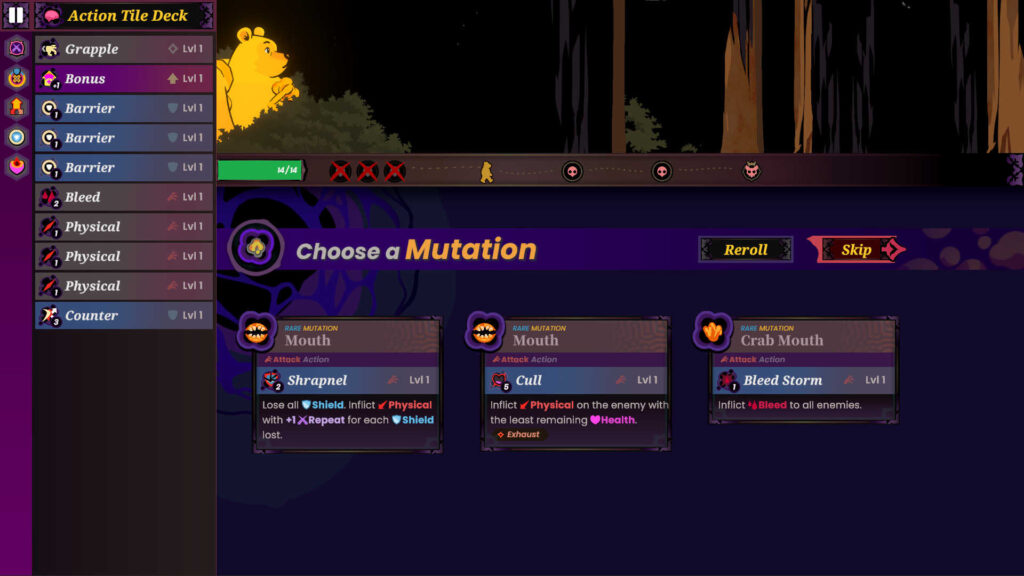 Winnie's Hole Mutation Screenshot