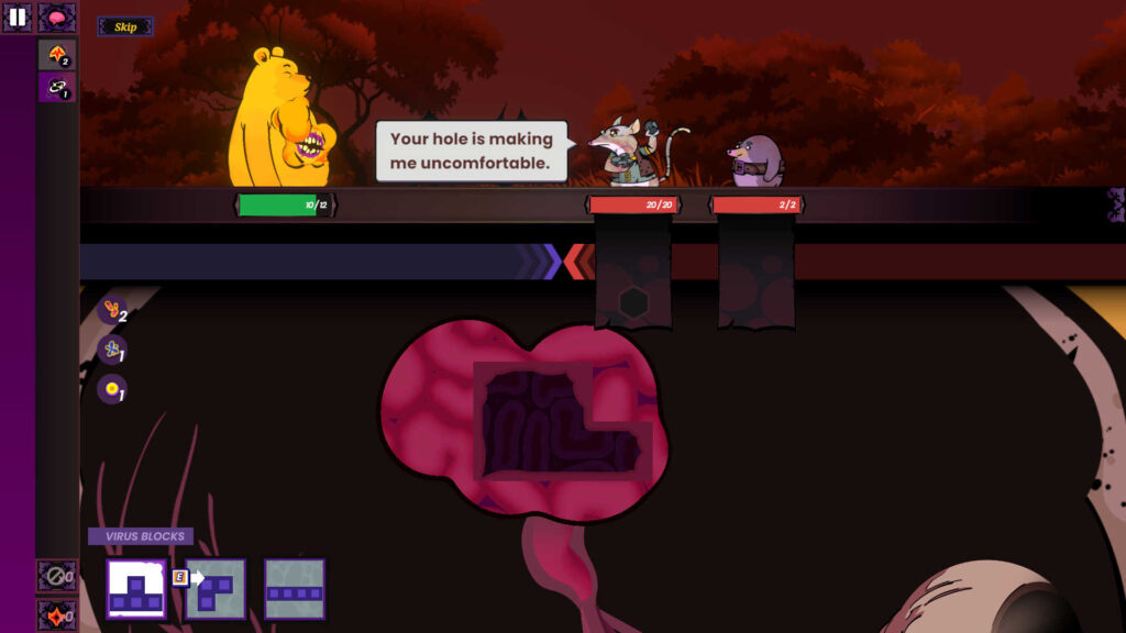 Winnie's Hole dialogue screenshot