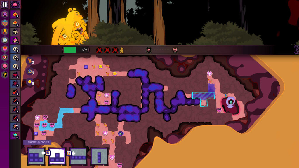Winnie's Hole: Spreading the virus screenshot