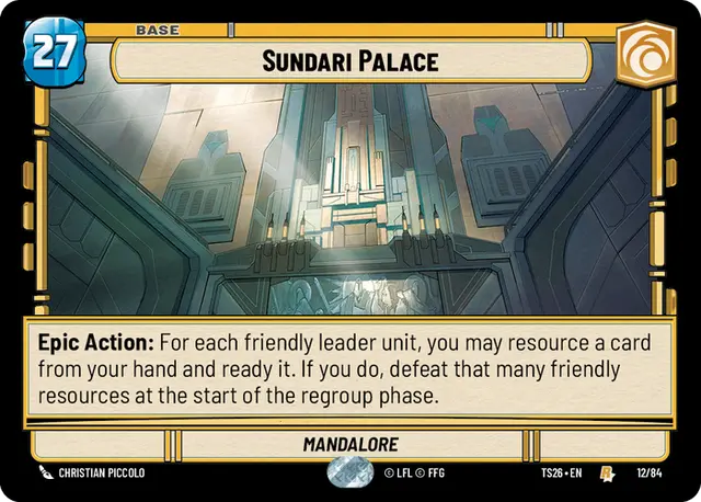 Twin Suns Card 12