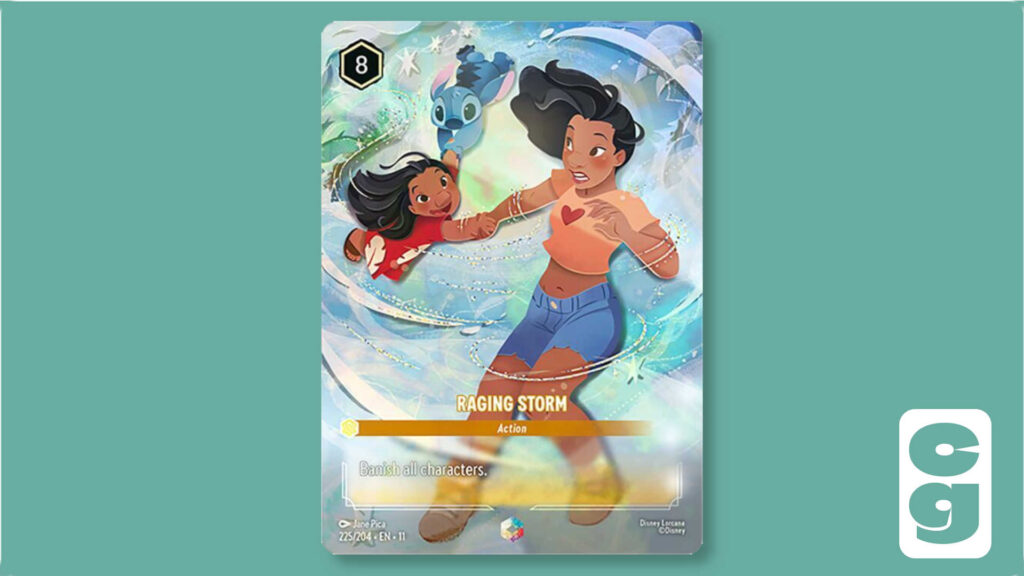 Lorcana Raging Storm Enchanted card