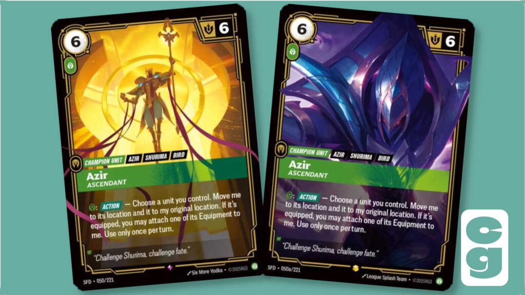Azir, Ascendant Riftbound cards