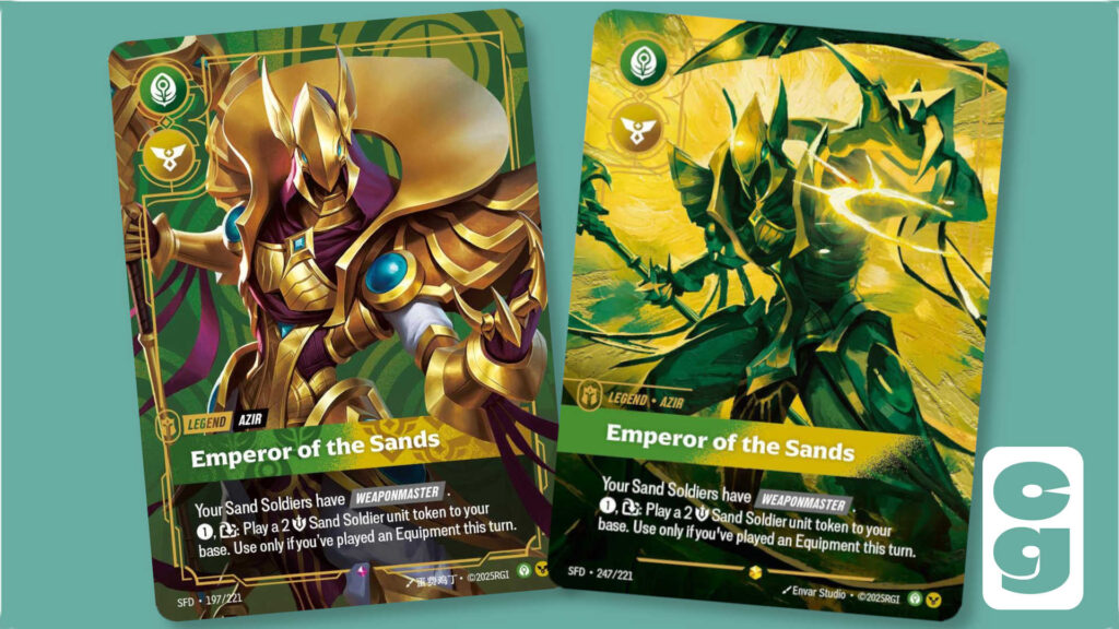 Azir Champion Legend Cards