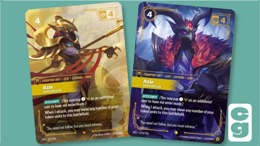 Azir, Sovereign Riftbound cards