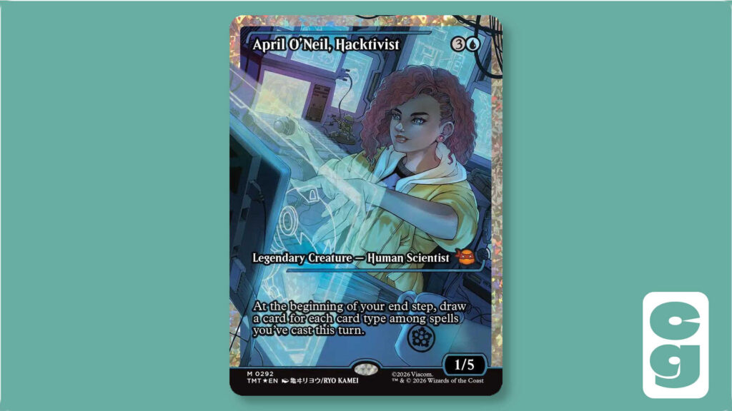 April O'Neil Hacktivist MTG card