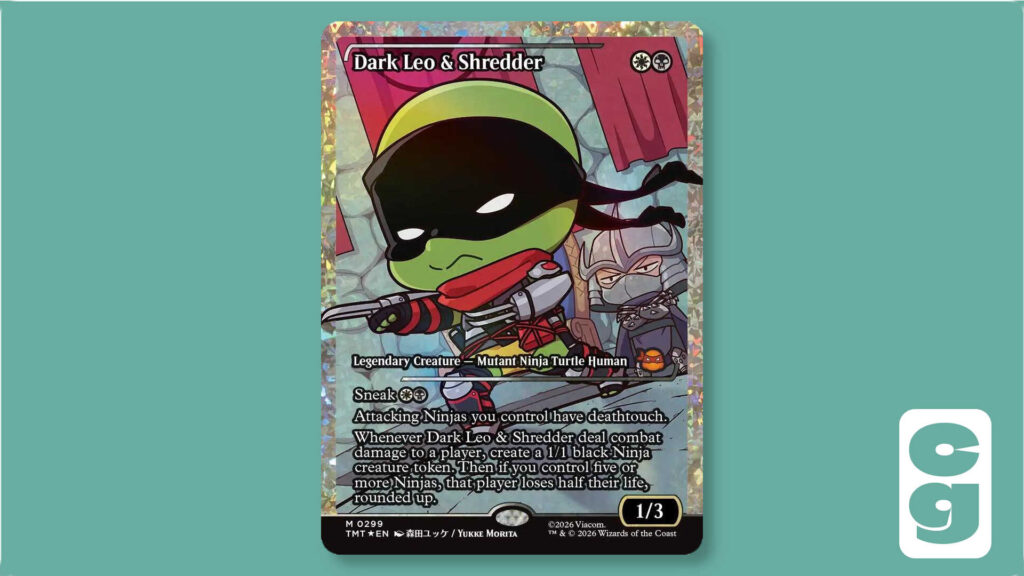 Dark Leo & Shredder MTG card