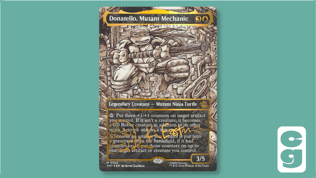 Donatello Borderless MTG card