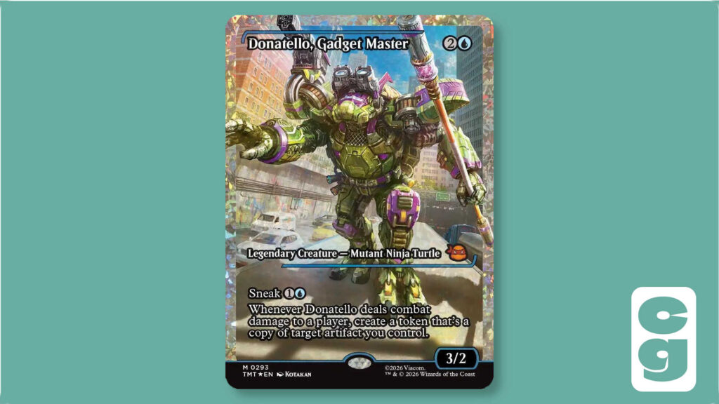 Donatello Gadget Master MTG card