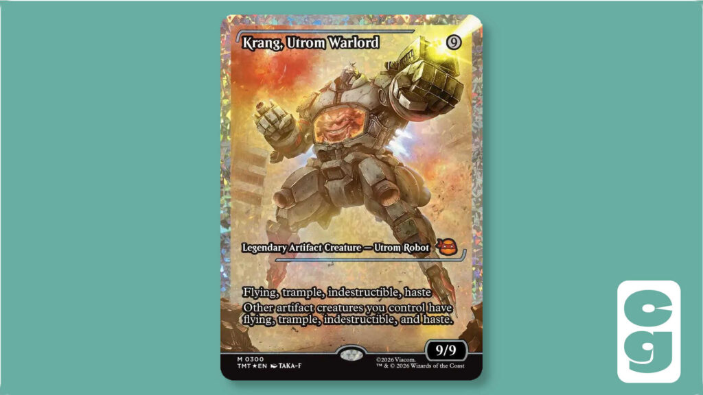 Krang Utrom WarlordMTG card