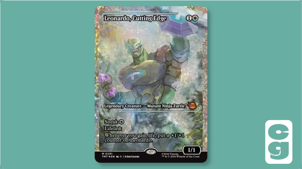 Leonardo Cutting Edge MTG card