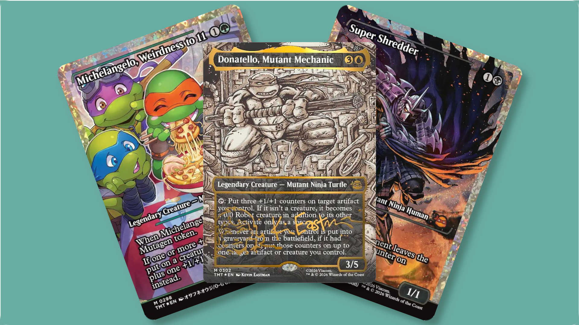 Most valuable MTG TMNT cards
