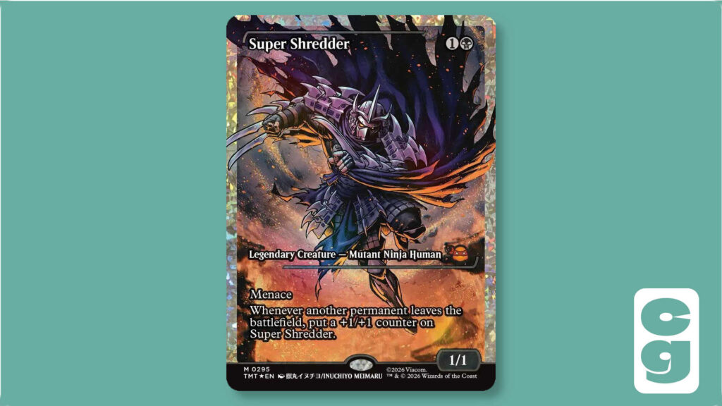 Super Shredder MTG card