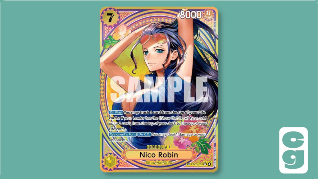 Nico Robin EB03 card