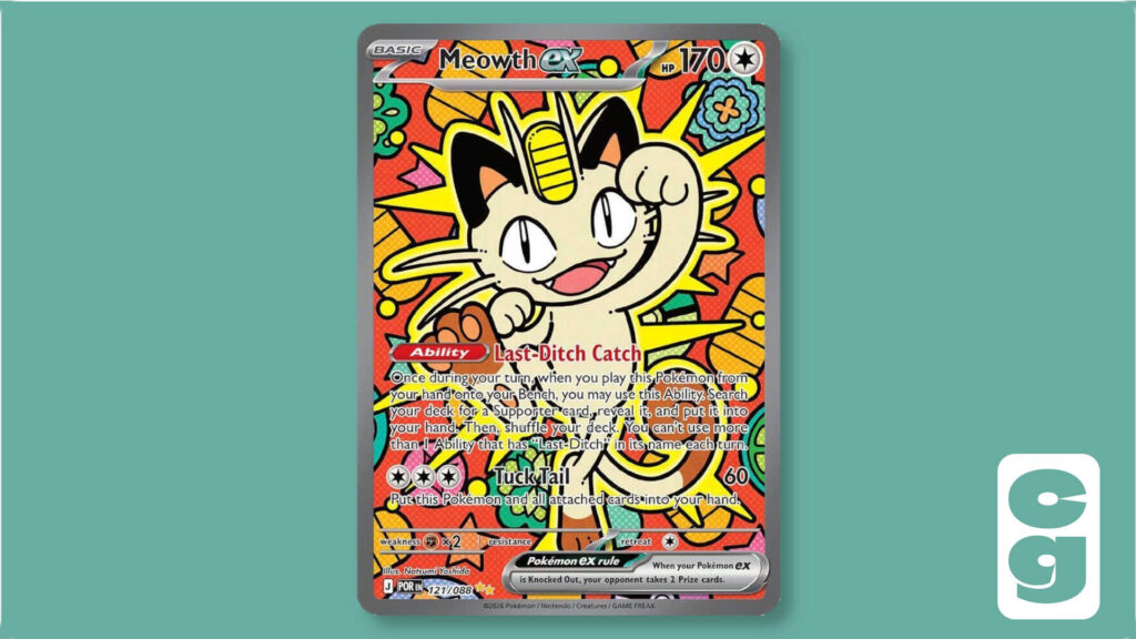Meowth ex Perfect Order card 121
