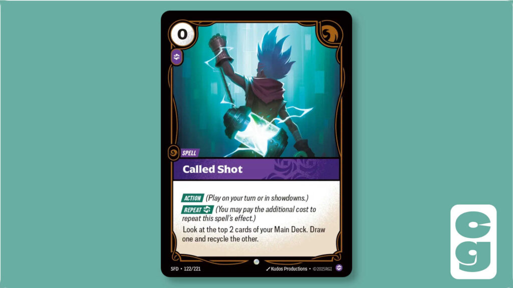 Called Shot Riftbound card