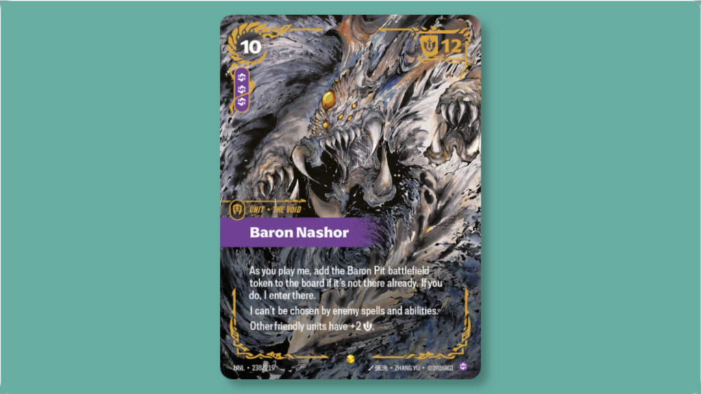 Riftbound Ultimate Baron Nashor