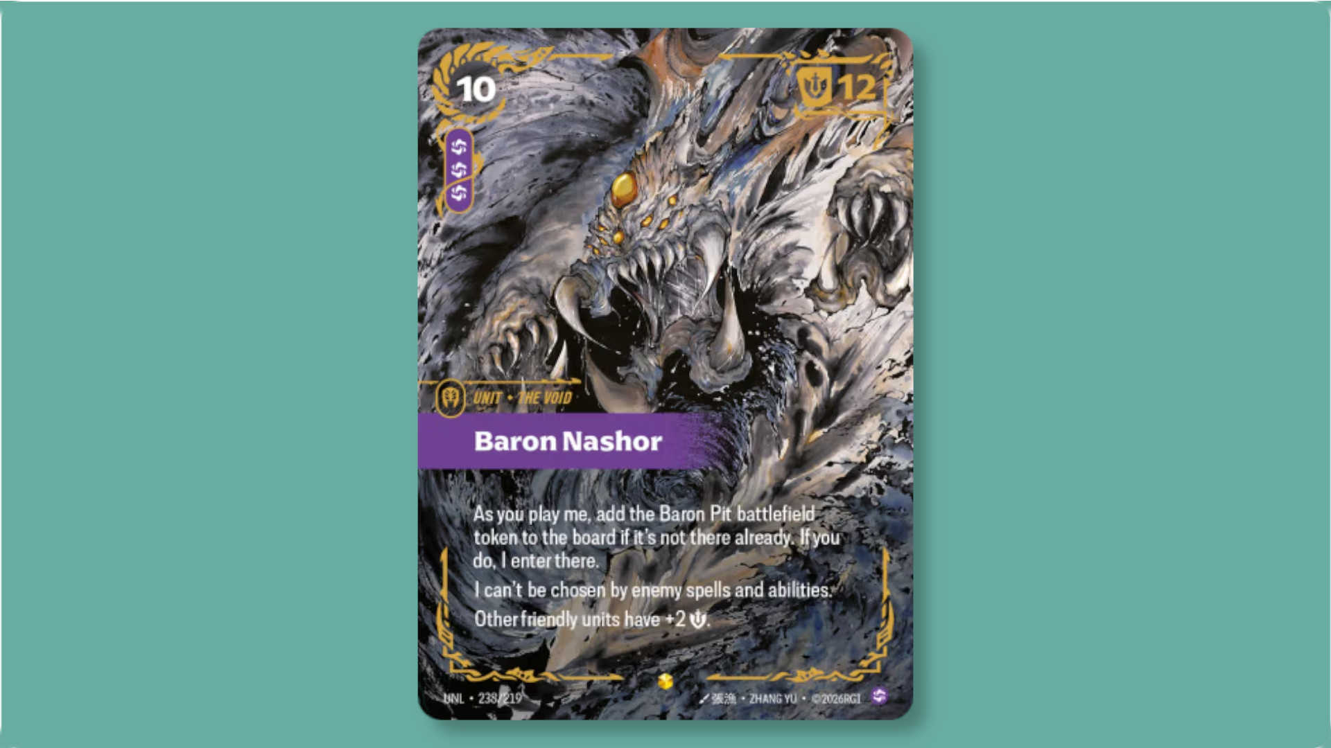 Riftbound Ultimate Baron Nashor