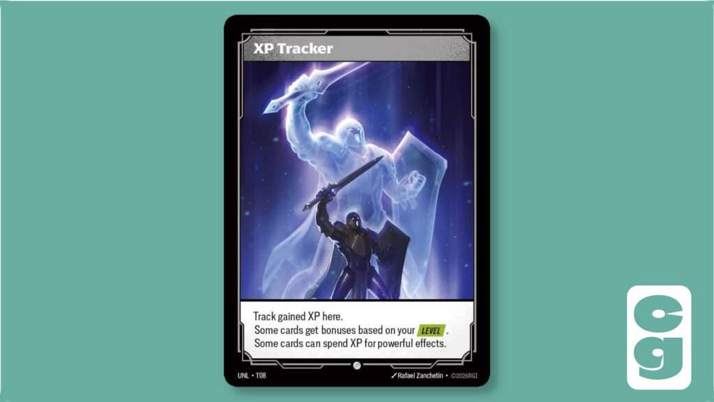 Riftbound XP Tracker Token card