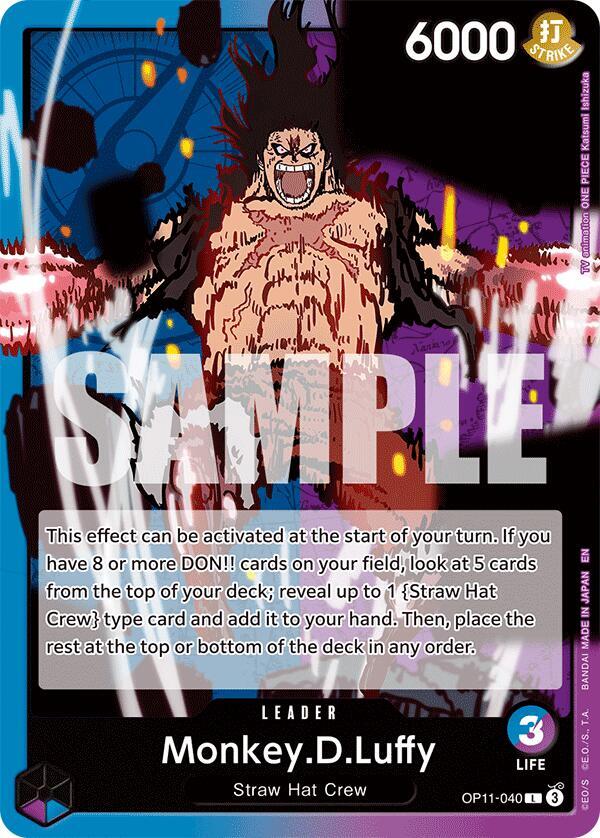 Monkey D. Luffy OP11-040