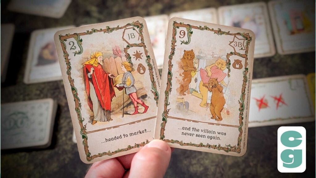 Mix Up Fairy Tales card hand