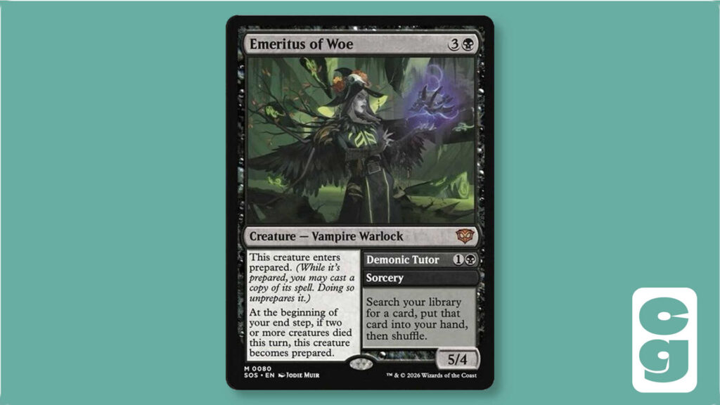Emeritus of Woe MTG card